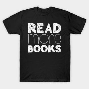 Read More Books T-Shirt English Teacher Gift T-Shirt